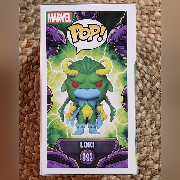 Funko Pop Marvel Mech Strike Monster Hunters 992 Loki - Picture 5 of 7